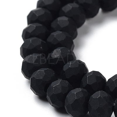 Glass Beads Strands EGLA-A034-P10mm-MD18-1