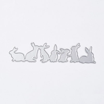 Bunny Carbon Steel Cutting Dies Stencils DIY-L024-06-1