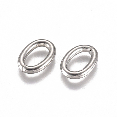 Tarnish Resistant 304 Stainless Steel Open Jump Rings X-STAS-L234-144F-1