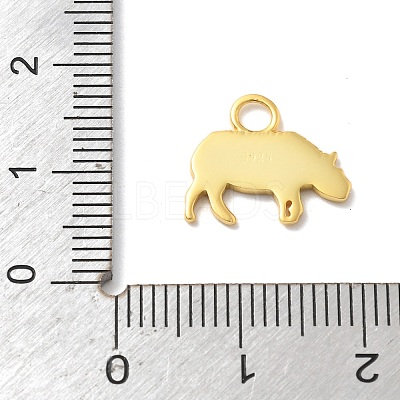 Animal 925 Sterling Silver Pendants LS-STER-Z012-03G-05-1