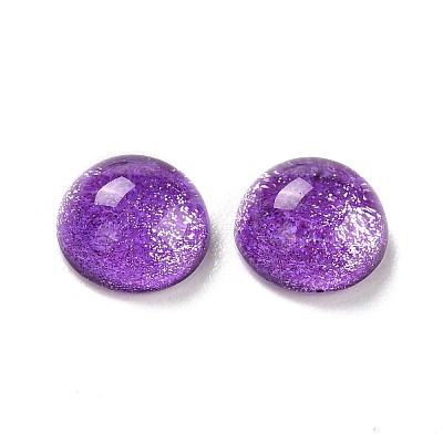 Electroplate Glass Cabochons LS-EGLA-A005-03A-06-1