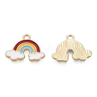 Alloy Enamel Pendants X-FIND-N048-020-1