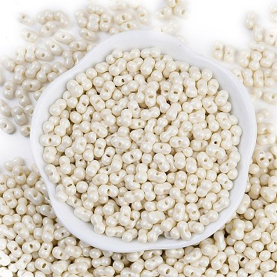 Baking Paint Glass Seed Beads SEED-K010-A16-1