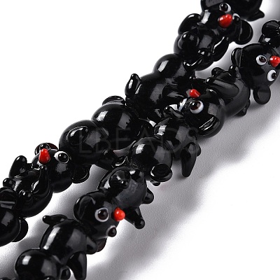Handmade Lampwork Beads LAMP-F020-02-1