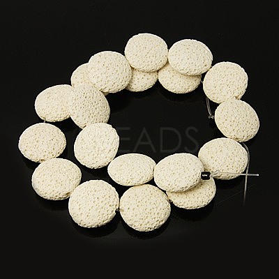 Natural Lava Rock Beads Strands G-I034-12-1