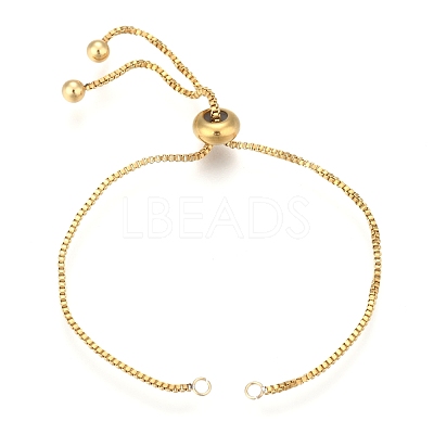 304 Stainless steel Chain Bracelet Making STAS-F118-G-1