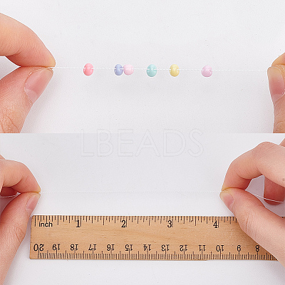 Nylon Beading Threads OCOR-WH0082-250A-1