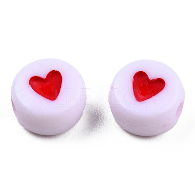 Opaque Acrylic Beads MACR-N008-57E-1