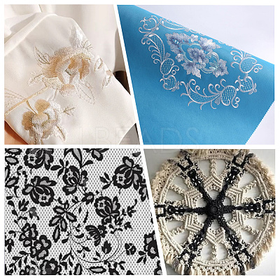 Polyester Embroidery Threads for Cross Stitch SENE-CY0001-07B-01-1