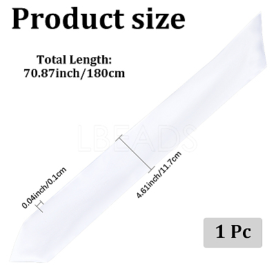 Satin Graduation Stole AJEW-WH20070-003A-03-1