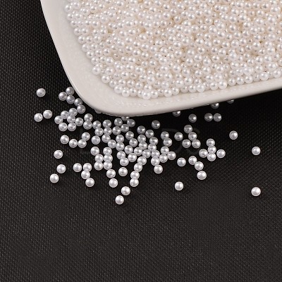 Imitation Pearl Acrylic Beads OACR-S011-3mm-Z9-1