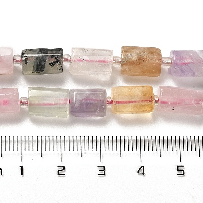Natural Mixed Quartz Beads Strands G-N327-06-15-1