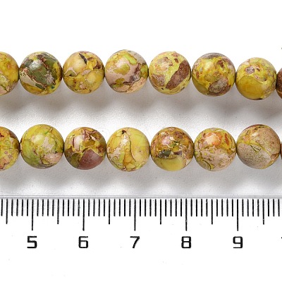 Dyed Natural Regalite/Imperial Jasper/Sea Sediment Jasper Beads Strands G-B124-C01-07-1