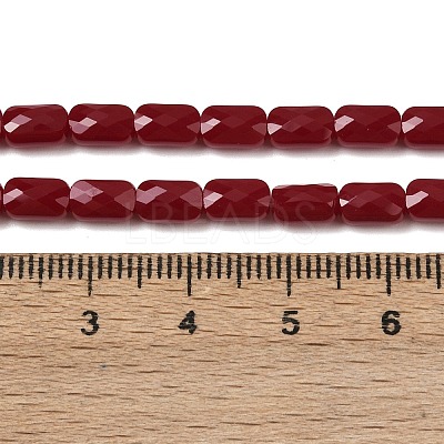 Opaque Glass Beads Strands GLAA-Z018-D24-1