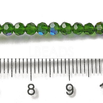 Electroplate Transparent Glass Beads Strands LS-EGLA-A035-T3mm-L10-1