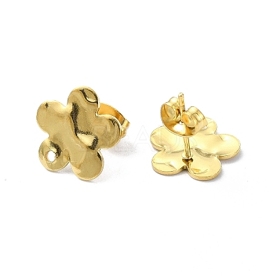 304 Stainless Steel Stud Earring Findings LS-STAS-L024-003G-03-1