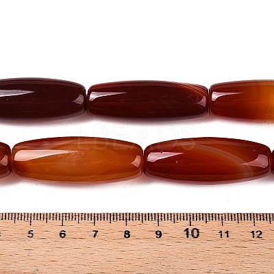 Natural Agate Dyed Beads Strands G-T138-230E-1