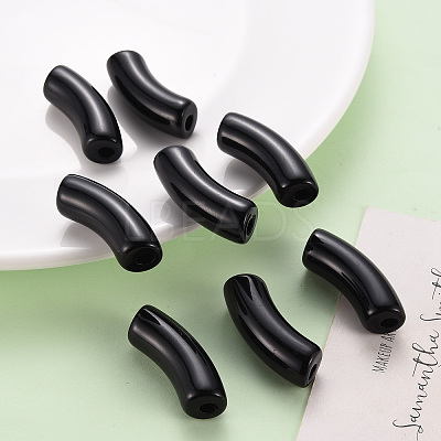 Opaque Acrylic Beads MACR-S372-001B-S002-1