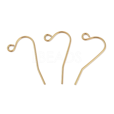 316L Surgical Stainless Steel Earring Hooks Ion Plating(IP) LS-STAS-G229-08G-02-1