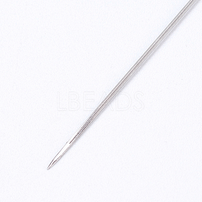 Iron Open Beading Needle IFIN-P036-01D-1