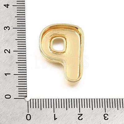 Brass Slide Charms KK-Z163-01G-P-1