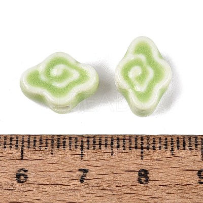 Handmade Porcelain Beads PORC-Q008-09E-1