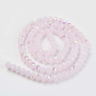 Electroplate Glass Beads Strands LS-EGLA-A034-J6mm-L05-1