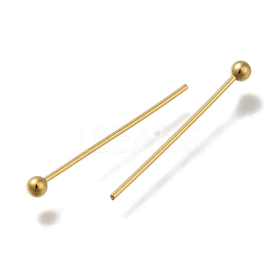 Brass Ball Head Pins KK-H502-03L-G-1