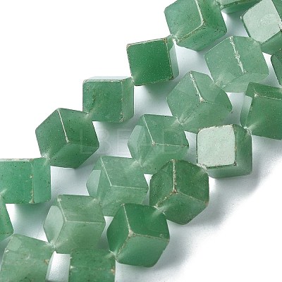 Natural Green Aventurine Beads Strands G-C135-D01-03-1