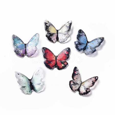 Transparent Resin Cabochons RESI-L036-10A-1