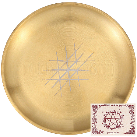 Stainless Steel Candlestick Tray AJEW-WH20019-90A-1