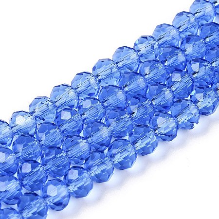 Glass Beads Strands EGLA-A044-T6mm-D14-1