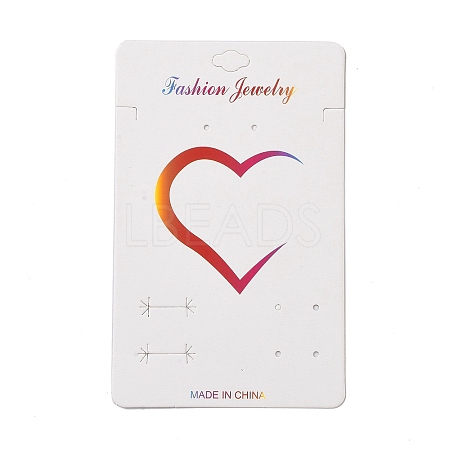Rectangle Earring Display Cards CDIS-P007-A03-1