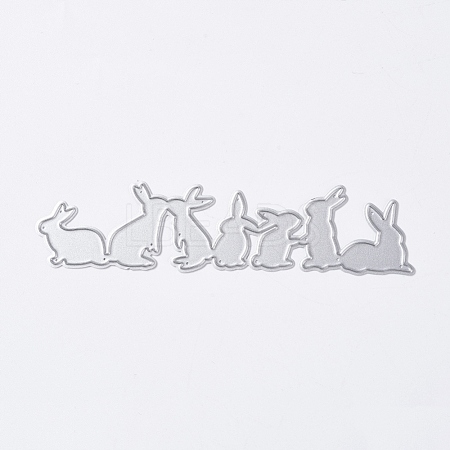 Bunny Carbon Steel Cutting Dies Stencils DIY-L024-06-1