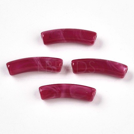 Two Tone Acrylic Beads MACR-ZX025-24-1