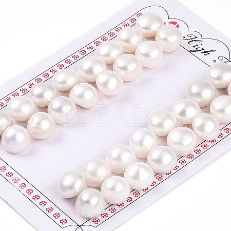Grade 3A Natural Cultured Freshwater Pearl Beads PEAR-N018-3A-11115A-1