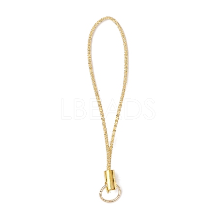 Polyester Metallic Thread for Making Mobile Straps AJEW-JB01374-01-1