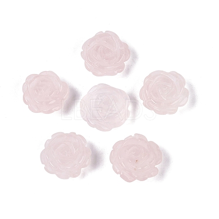 Natural Rose Quartz Carved Beads G-Q601-41C-02-1