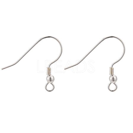 925 Sterling Silver Earring Hooks X-STER-K167-052S-1