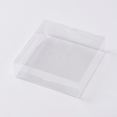 Foldable Transparent PVC Boxes X-CON-WH0069-56-1