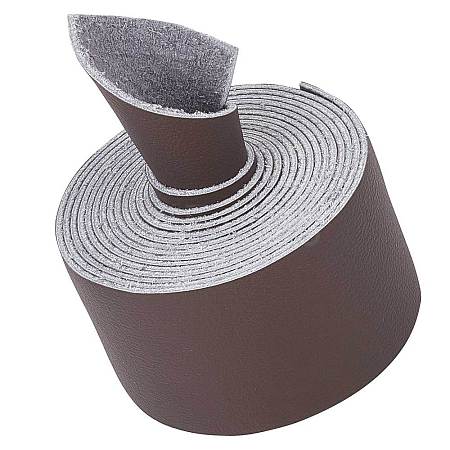 Flat Microfiber Imitation Leather Cord LC-WH0006-07C-03-1