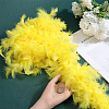 Turkey Feather Fluff Boa for Dancing DIY-WH0568-10B-3
