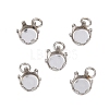 304 Stainless Steel Pendant Rhinestone Claw Charms Settings STAS-B121-01A-P-1