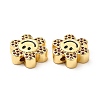 Rack Plating Brass Cubic Zirconia Beads KK-M232-01G-D-5