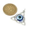 Alloy Triquetra Pendants PALLOY-JF02399-3