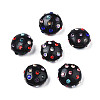 Polymer Clay Rhinestone Beads RB-S056-27I-1