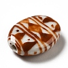 Handmade Printed Porcelain Beads PORC-F005-01A-3