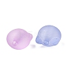 Frosted Transparent Acrylic Beads FACR-C001-01E-2