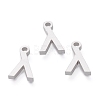 Tarnish Resistant 304 Stainless Steel Pendants STAS-A045-16P-1
