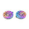 Ion Plating(IP) 201 Stainless Steel Pendants STAS-N098-109M-3